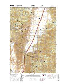 Elk Park Pass 2017 topographic map thumbnail
