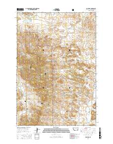 Elk Ridge 2017 topographic map thumbnail