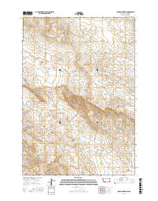 Elkhorn Creek SW 2017 topographic map thumbnail