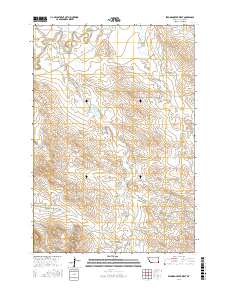 Elkhorn Creek West 2017 topographic map preview