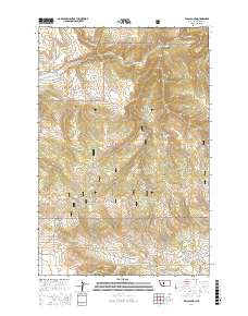 Ellis Canyon 2017 topographic map thumbnail