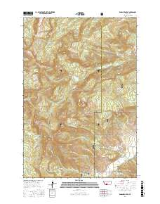 Ramshorn Peak 2017 topographic map thumbnail