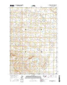 Rattlesnake Butte 2017 topographic map thumbnail