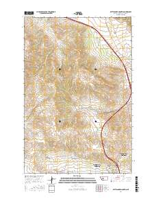 Rattlesnake Mountain 2017 topographic map thumbnail