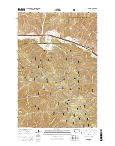 Ravenna 2017 topographic map thumbnail