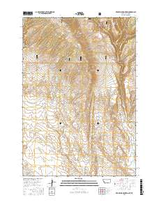 Red Pryor Mountain 2017 topographic map thumbnail