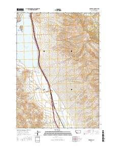 Red Rock 2017 topographic map thumbnail