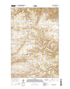 Reppe Butte 2017 topographic map thumbnail