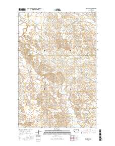 Richey NW 2017 topographic map thumbnail