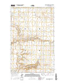 Richmond Reservoir SW 2017 topographic map thumbnail