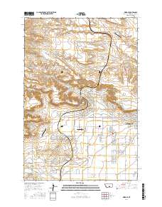 Rimrock 2017 topographic map thumbnail