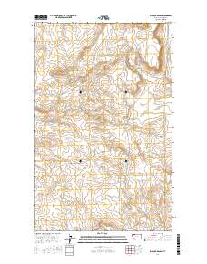 Rimrock Ranch 2017 topographic map thumbnail