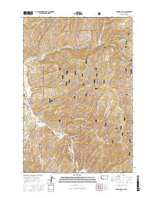 Robbins Gulch 2017 topographic map thumbnail