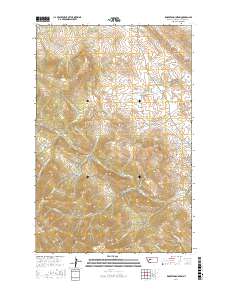 Roberts Mountain 2017 topographic map thumbnail