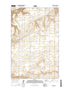 Rocky Lake 2017 topographic map thumbnail