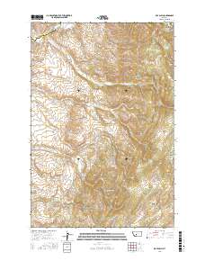 Roy Gulch 2017 topographic map thumbnail
