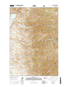Ruby Dam 2017 topographic map thumbnail