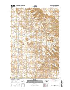 Rush Hall Reservoir 2017 topographic map thumbnail