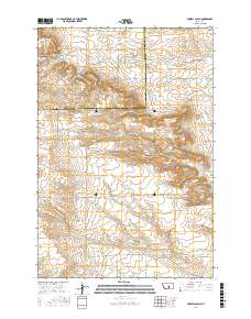 Russell Gulch 2017 topographic map thumbnail