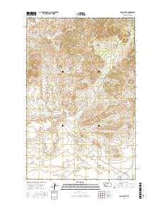 Ryan Butte 2017 topographic map thumbnail