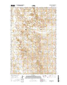 Sadie Coulee 2017 topographic map thumbnail