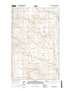 Sagebrush Coulee 2017 topographic map thumbnail