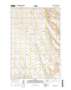 Sahara Hill SW 2017 topographic map thumbnail