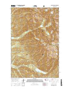 Saint Marys Lake 2017 topographic map thumbnail