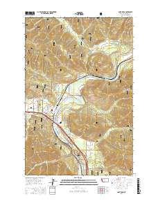 Saint Regis 2017 topographic map thumbnail