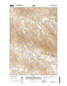 Sanburn Reservoir 2017 topographic map thumbnail