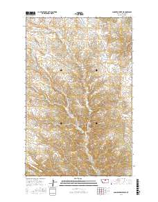 Sandpiper Reservoir 2017 topographic map thumbnail