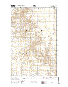 Sargent Creek 2017 topographic map thumbnail
