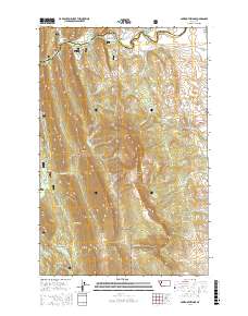 Sawtooth Ridge 2017 topographic map thumbnail