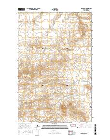 Sayer Butte 2017 topographic map thumbnail
