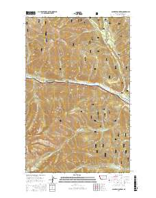 Scenery Mountain 2017 topographic map thumbnail