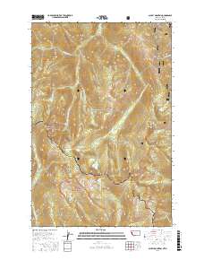 Schley Mountain 2017 topographic map thumbnail