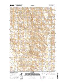 Schultz Coulee 2017 topographic map thumbnail