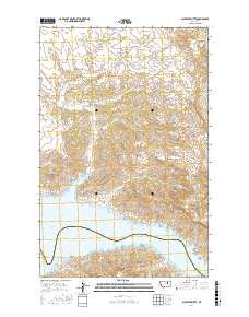 Schuyler Butte 2017 topographic map thumbnail