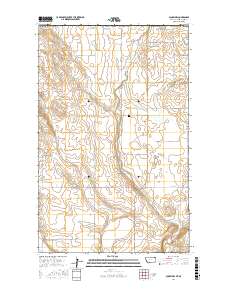 Scobey NW 2017 topographic map thumbnail