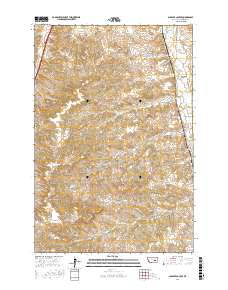 Scraper Coulee 2017 topographic map thumbnail