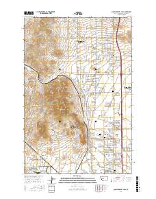 Scratchgravel Hills 2017 topographic map thumbnail