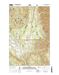 Seeley Lake East 2017 topographic map thumbnail