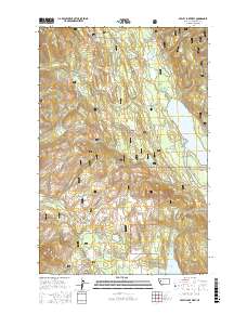 Seeley Lake West 2017 topographic map thumbnail
