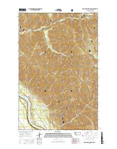 Seven Point Mountain 2017 topographic map thumbnail