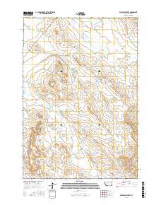 Sevenmile Creek 2017 topographic map thumbnail