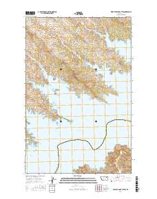 Seventh Point Buttes 2017 topographic map thumbnail