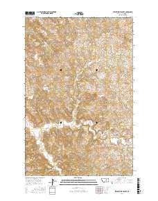 Seventynine Coulee 2017 topographic map thumbnail