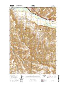 Shane Ridge 2017 topographic map thumbnail