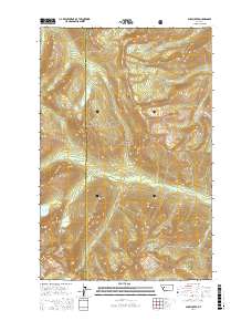 Shaw Creek 2017 topographic map thumbnail