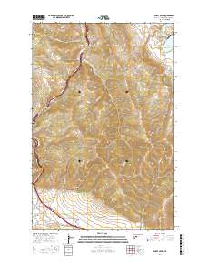 Sheep Creek 2017 topographic map thumbnail